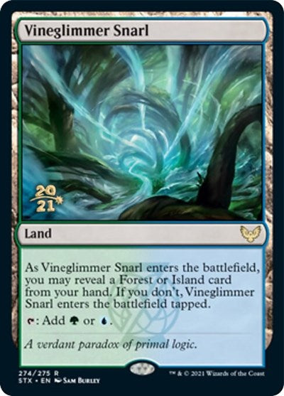 Vineglimmer Snarl [Strixhaven: School of Mages Prerelease Promos] | Anubis Games and Hobby