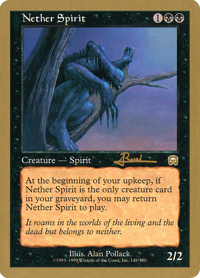 Nether Spirit (Antoine Ruel) [World Championship Decks 2001] | Anubis Games and Hobby