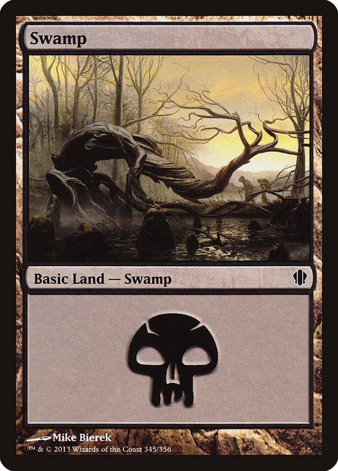 Swamp (345) [Commander 2013] | Anubis Games and Hobby