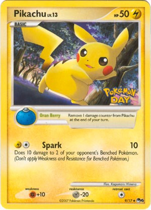 Pikachu (9/17) (Pokemon Day) [POP Series 6] | Anubis Games and Hobby