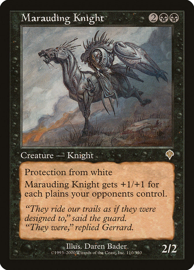 Marauding Knight [Invasion] | Anubis Games and Hobby