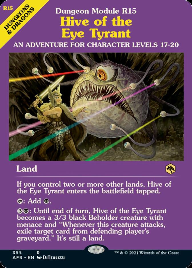 Hive of the Eye Tyrant (Dungeon Module) [Dungeons & Dragons: Adventures in the Forgotten Realms] | Anubis Games and Hobby