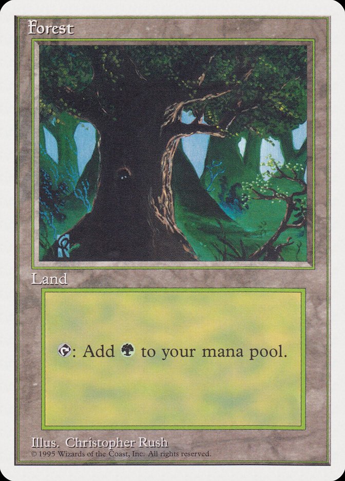 Forest (Creature in Tree Hole) [Rivals Quick Start Set] | Anubis Games and Hobby