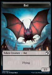 Clue // Bat Double-Sided Token [Innistrad: Midnight Hunt Tokens] | Anubis Games and Hobby