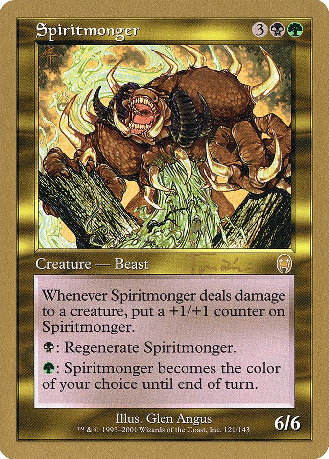 Spiritmonger (Jan Tomcani) [World Championship Decks 2001] | Anubis Games and Hobby