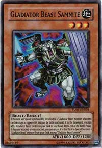 Gladiator Beast Samnite [Turbo Pack Booster One Pack] [TU01-EN004] | Anubis Games and Hobby