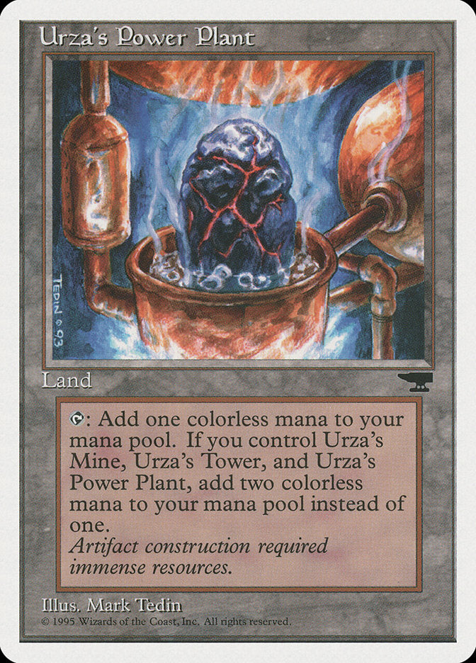 Urza's Power Plant (Boiling Rock) [Chronicles] | Anubis Games and Hobby