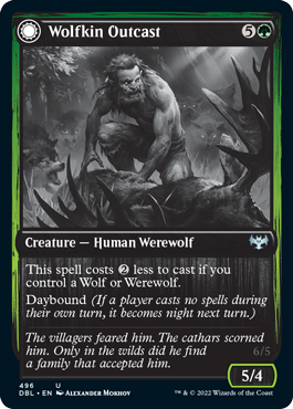 Wolfkin Outcast // Wedding Crasher [Innistrad: Double Feature] | Anubis Games and Hobby
