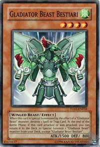 Gladiator Beast Bestiari [Turbo Pack Booster One Pack] [TU01-EN016] | Anubis Games and Hobby