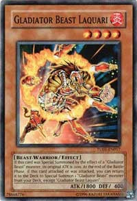 Gladiator Beast Laquari [Turbo Pack Booster One Pack] [TU01-EN017] | Anubis Games and Hobby