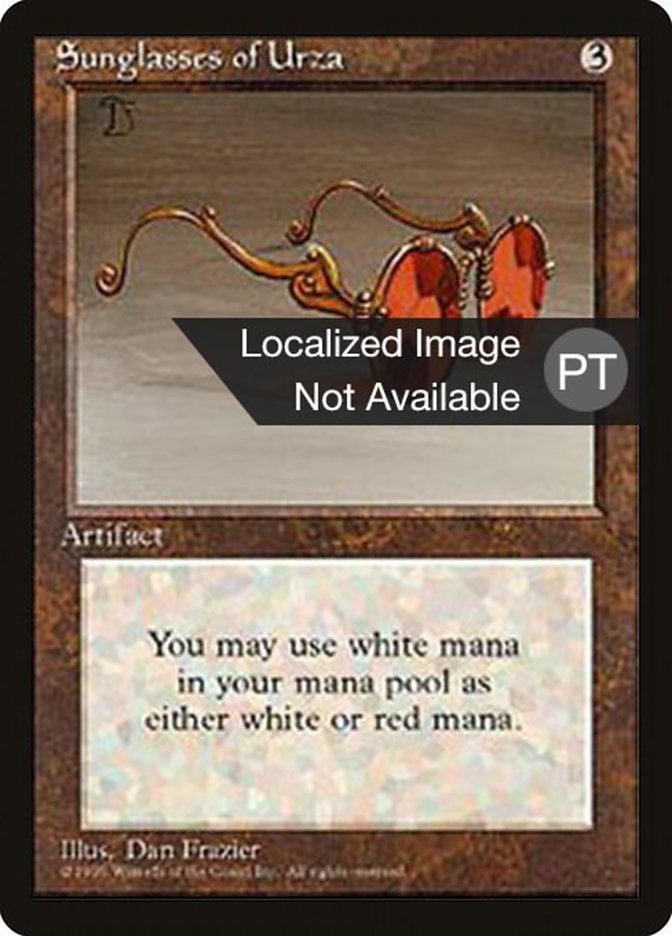 Sunglasses of Urza [Fourth Edition (Foreign Black Border)] | Anubis Games and Hobby