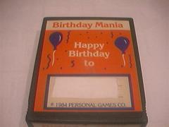 Birthday Mania - Atari 2600 | Anubis Games and Hobby