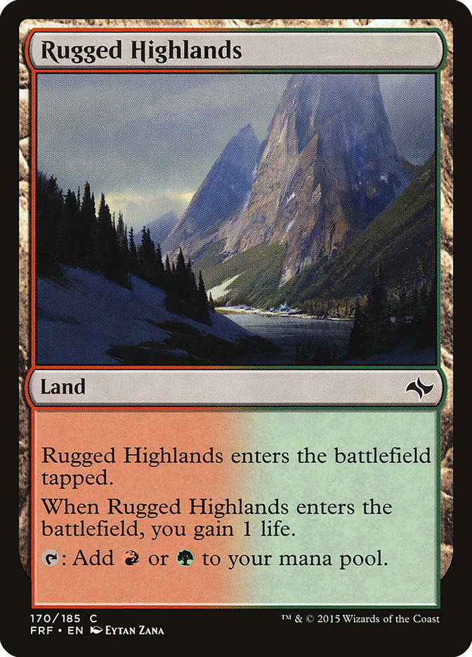 Rugged Highlands [Fate Reforged] | Anubis Games and Hobby