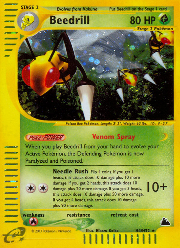 Beedrill (H4/H32) [Skyridge] | Anubis Games and Hobby