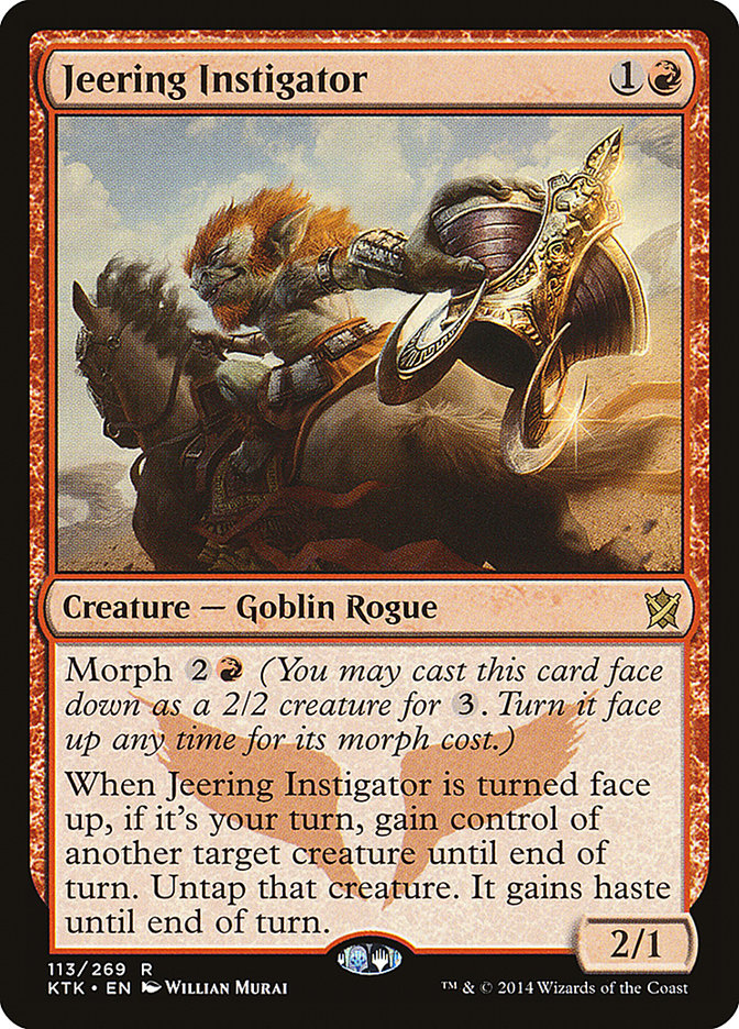 Jeering Instigator [Khans of Tarkir] | Anubis Games and Hobby