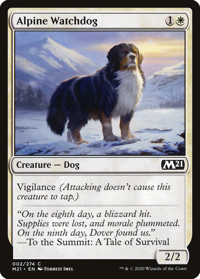 Alpine Watchdog [Core Set 2021] | Anubis Games and Hobby