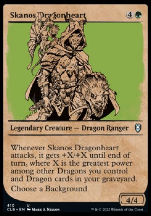 Skanos Dragonheart (Showcase) [Commander Legends: Battle for Baldur's Gate] | Anubis Games and Hobby