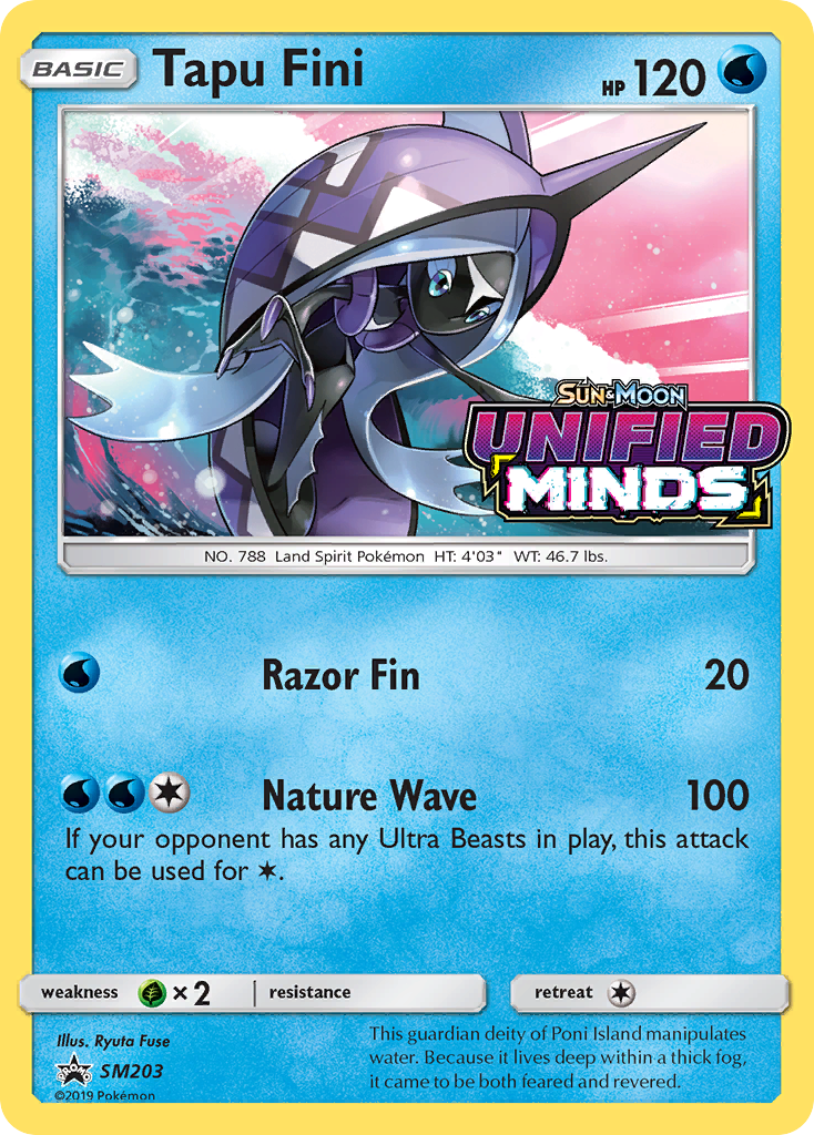 Tapu Fini (SM203) [Sun & Moon: Black Star Promos] | Anubis Games and Hobby