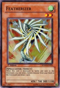 Featherizer [Structure Deck: Warriors' Strike] [SDWS-EN003] | Anubis Games and Hobby