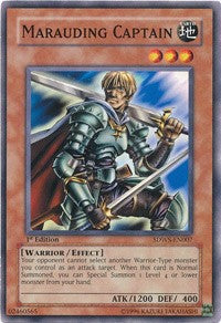 Marauding Captain [Structure Deck: Warriors' Strike] [SDWS-EN007] | Anubis Games and Hobby