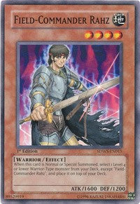 Field-Commander Rahz [Structure Deck: Warriors' Strike] [SDWS-EN015] | Anubis Games and Hobby