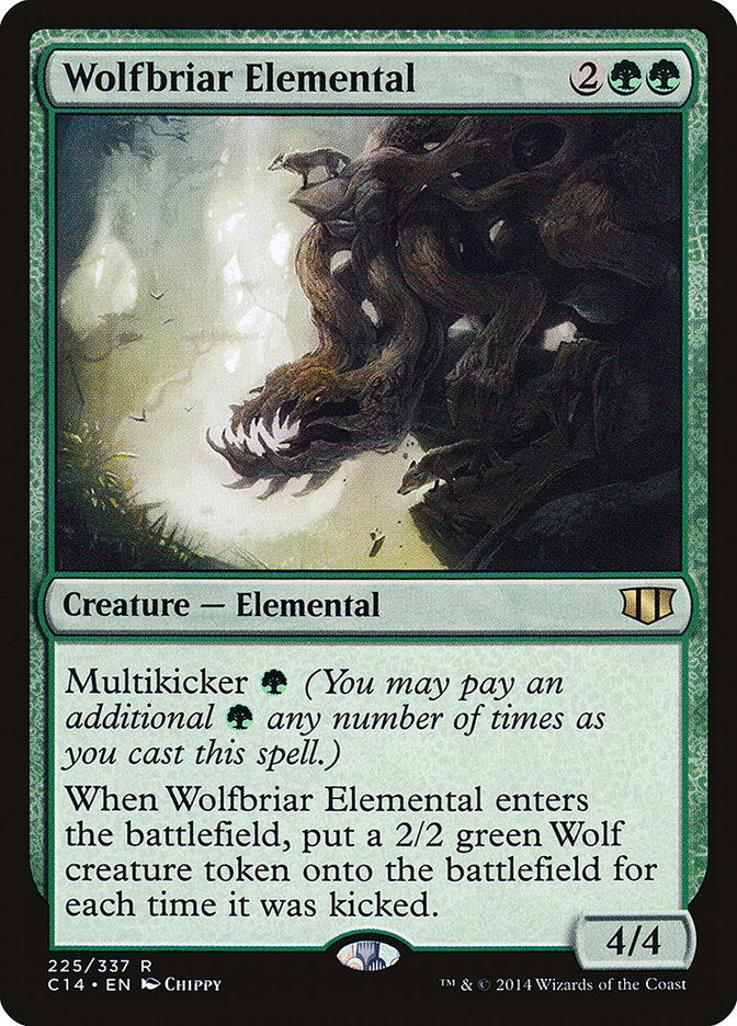 Wolfbriar Elemental [Commander 2014] | Anubis Games and Hobby