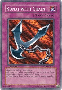 Kunai with Chain [Structure Deck: Warriors' Strike] [SDWS-EN033] | Anubis Games and Hobby