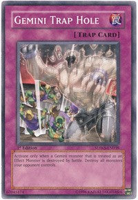 Gemini Trap Hole [Structure Deck: Warriors' Strike] [SDWS-EN038] | Anubis Games and Hobby