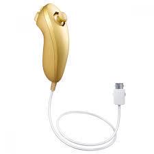 Wii Nunchuk [Gold Club Nintendo] - Wii | Anubis Games and Hobby