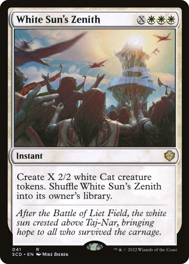 White Sun's Zenith [Starter Commander Decks] | Anubis Games and Hobby