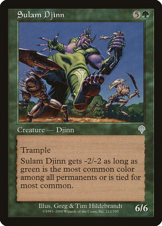 Sulam Djinn [Invasion] | Anubis Games and Hobby