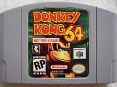 Donkey Kong 64 [Not for Resale Gray] - Nintendo 64 | Anubis Games and Hobby