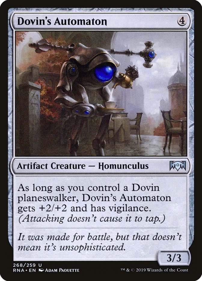 Dovin's Automaton [Ravnica Allegiance] | Anubis Games and Hobby