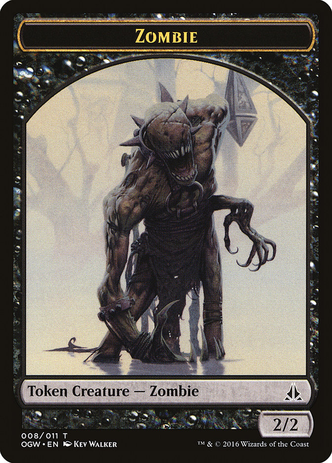 Zombie Token [Oath of the Gatewatch Tokens] | Anubis Games and Hobby