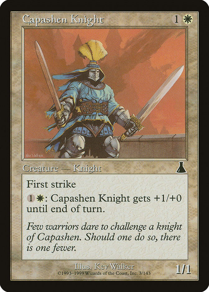 Capashen Knight [Urza's Destiny] | Anubis Games and Hobby