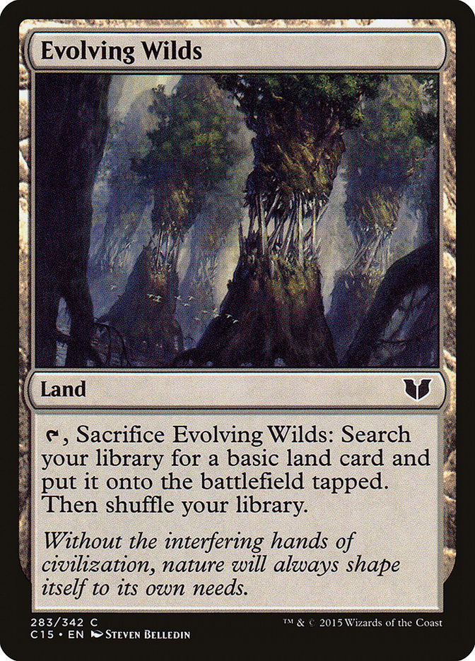 Evolving Wilds [Commander 2015] | Anubis Games and Hobby