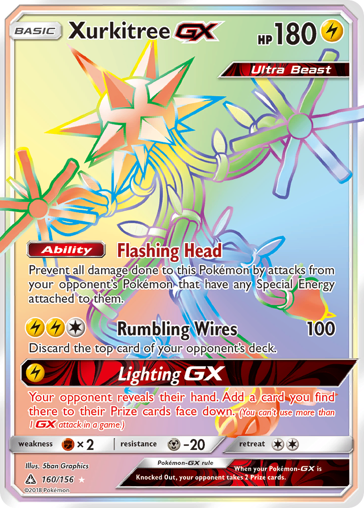 Xurkitree GX (160/156) [Sun & Moon: Ultra Prism] | Anubis Games and Hobby