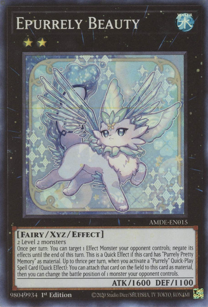 Epurrely Beauty [AMDE-EN015] Super Rare | Anubis Games and Hobby