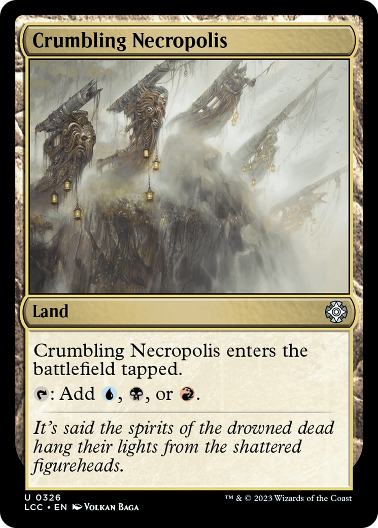 Crumbling Necropolis [The Lost Caverns of Ixalan Commander] | Anubis Games and Hobby