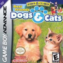 Paws and Claws Dogs and Cats Best Friends - GameBoy Advance | Anubis Games and Hobby