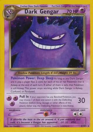 Dark Gengar (6/105) [Neo Destiny Unlimited] | Anubis Games and Hobby