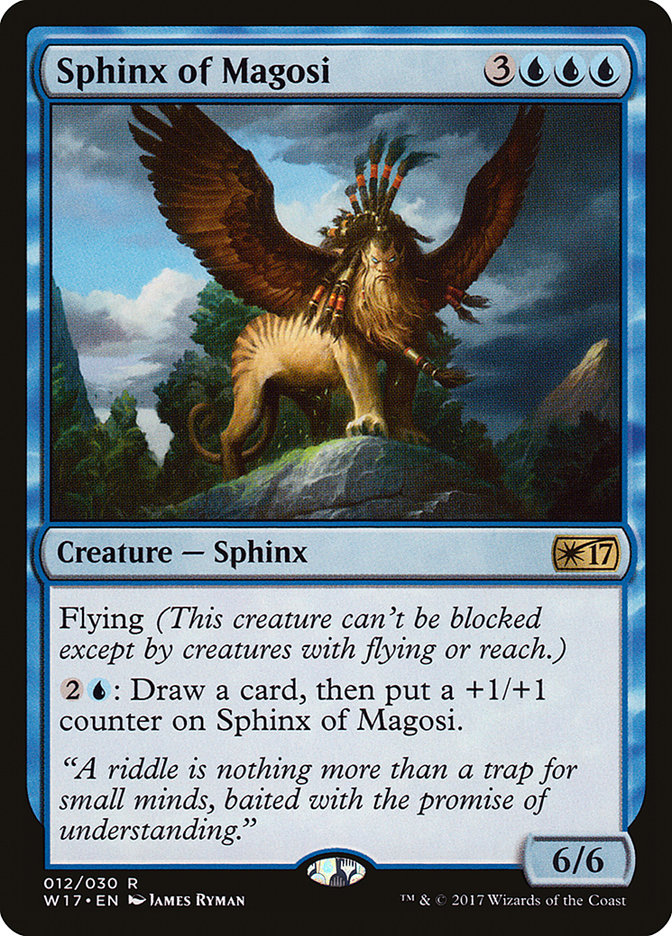 Sphinx of Magosi [Welcome Deck 2017] | Anubis Games and Hobby