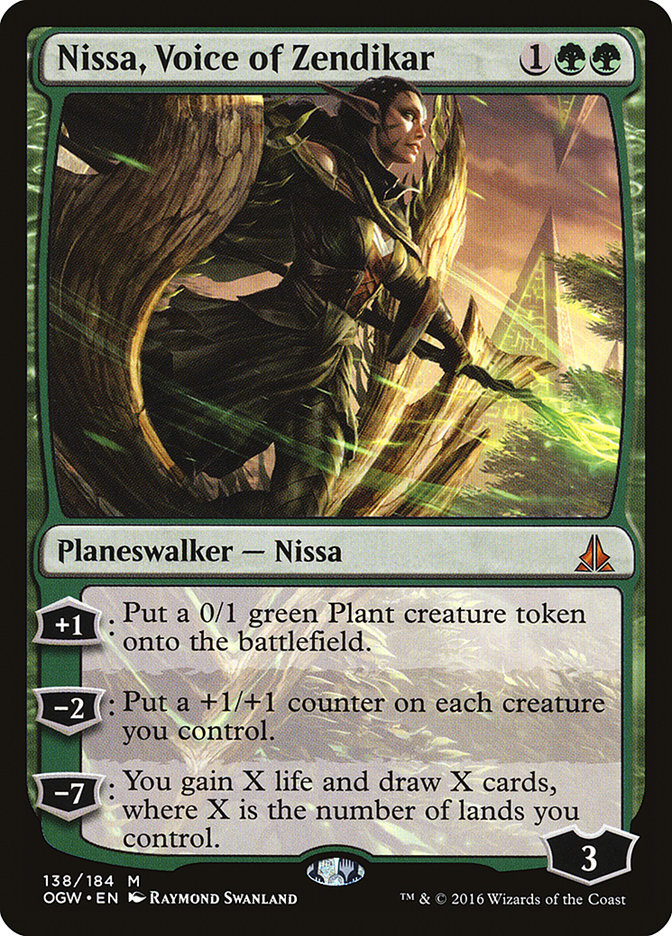 Nissa, Voice of Zendikar [Oath of the Gatewatch] | Anubis Games and Hobby