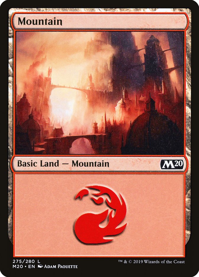 Mountain (275) [Core Set 2020] | Anubis Games and Hobby