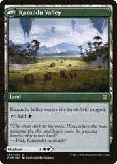 Kazandu Mammoth // Kazandu Valley [Zendikar Rising] | Anubis Games and Hobby