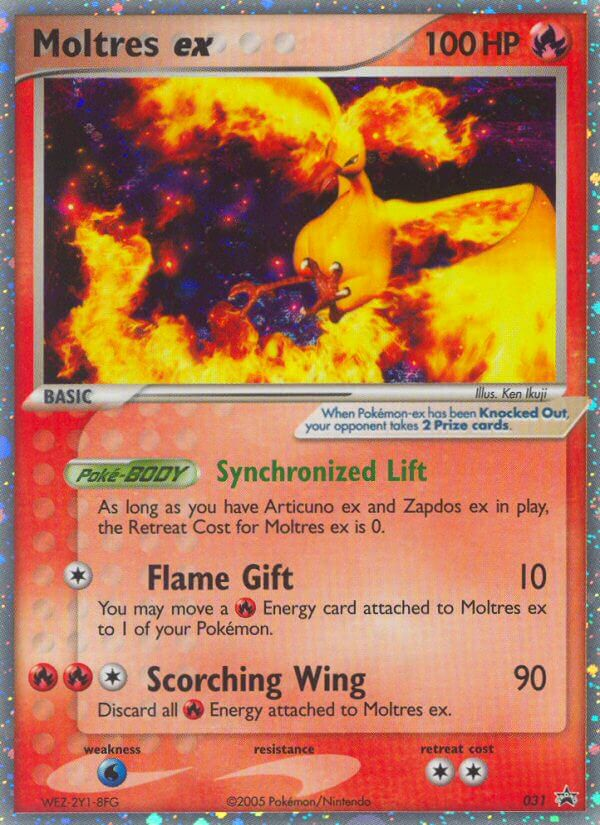 Moltres ex (031) [Nintendo: Black Star Promos] | Anubis Games and Hobby