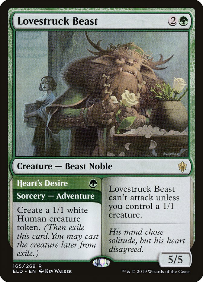 Lovestruck Beast // Heart's Desire [Throne of Eldraine] | Anubis Games and Hobby