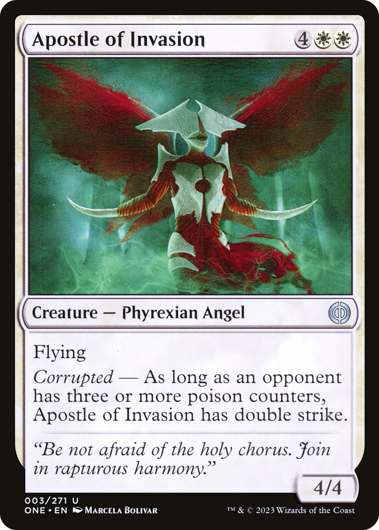 Apostle of Invasion [Phyrexia: All Will Be One] | Anubis Games and Hobby