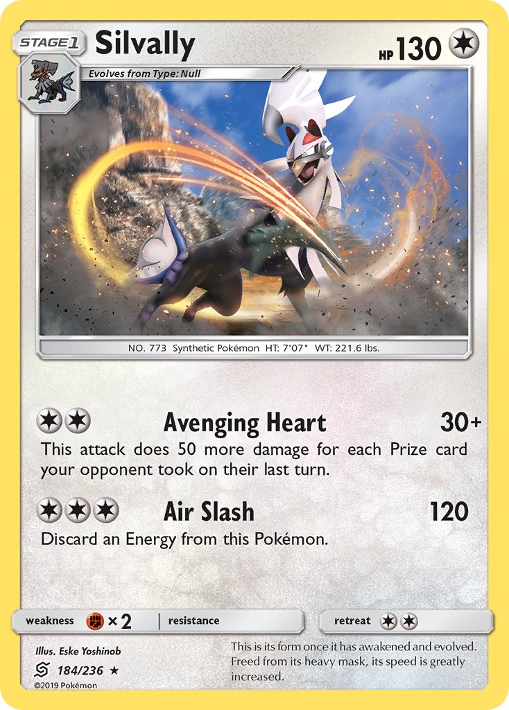 Silvally (184/236) (Theme Deck Exclusive) [Sun & Moon: Unified Minds] | Anubis Games and Hobby