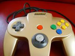 Gold Nintendo Power 100 Controller - Nintendo 64 | Anubis Games and Hobby